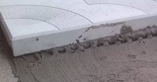 Профессиональная сухая укладка тротуарной плитки в Лесне в октябре