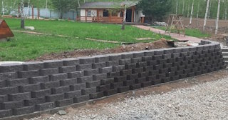 Установка подпорной стенки в Лесне: качество и цена от 2859 руб.